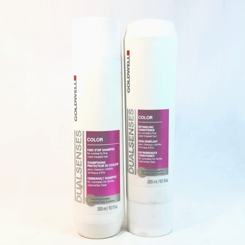 Goldwell Fade Stop Shampoo & Detangling Conditioner Duo Color Series